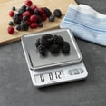 thumbnail image 3 of Taylor 11lb Digital Kitchen Scale and Food Scale with Removable Stainless Steel Tray Cooking, Baking, Meal Prepping White, 3 of 13