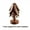 B, variant on 4PCS Tree Design Stand Bamboo Wooden Trivets Decorative Anti Scald Heat Resistant Table Mat Coaster Wood Placemats Pot