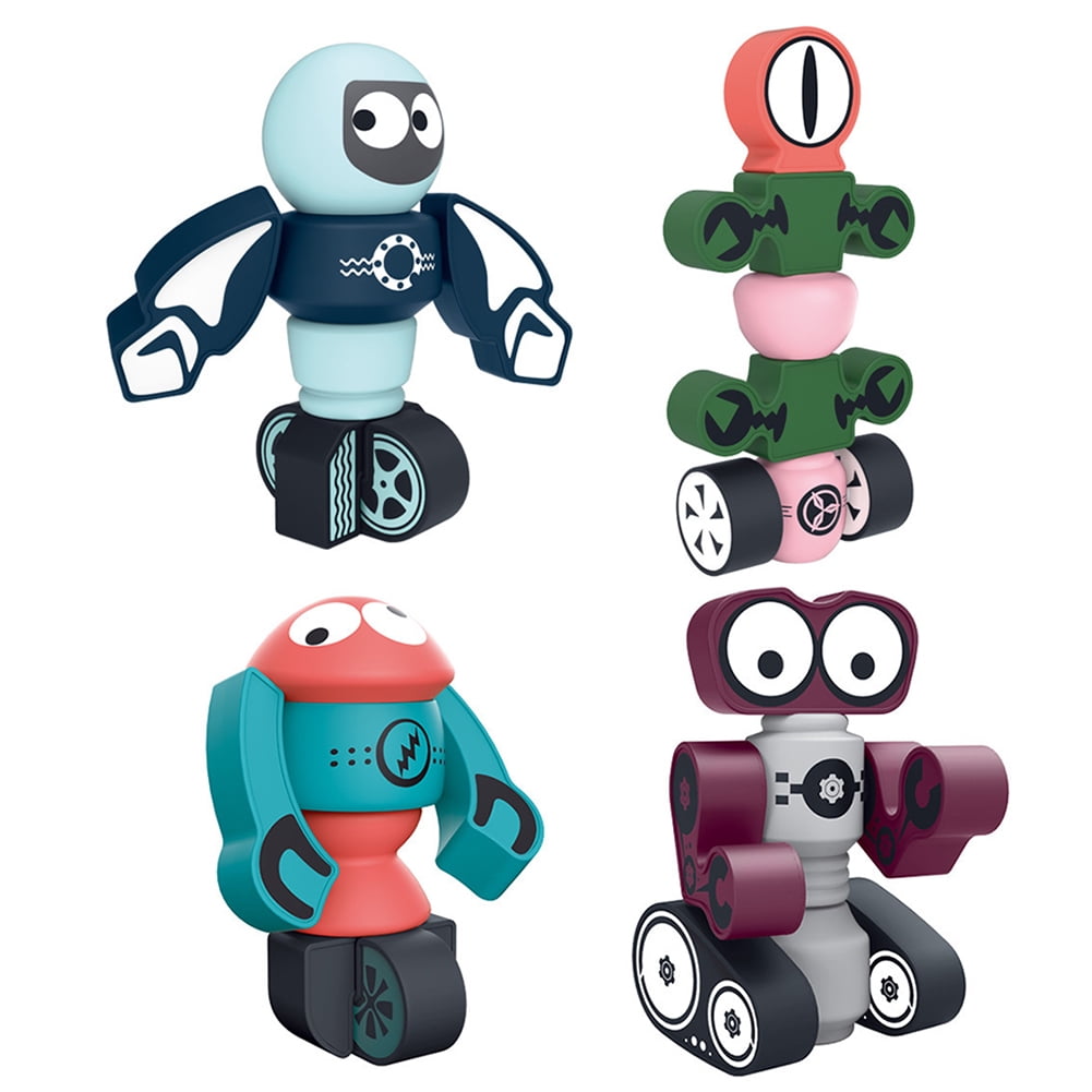 magnetic robot toy