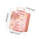 thumbnail image 3 of Fiambrera con compartimentos divididos y asa portátil | Recipiente para picnic de viaje con cubiertos y tazón para sopa | Recipiente sellado a prueba de fugas para el hogar, la escuela y la oficina., 3 of 6