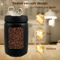 thumbnail image 4 of Fkszll Coffee Vacuum Canister 1.2L 16oz Coffee Bean Container Stainless Steel Large Capacity Airtight Food Storage Container for Coffee Bean Tea, 4 of 9