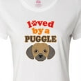 thumbnail image 4 of Inktastic Puggle Dog Pug Poodle Mix Women's T-Shirt, 4 of 5