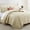 Geometric Pattern Beige, variant on Ameha Velvet Bedspread Twin Size 2 Piece Set Black Ultrasonic Embossed Geometric Quilt Soft Lightweight Reversible Washable Bedding