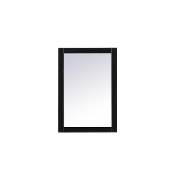 Cole vanity mirror 22 x 32 inch in black