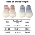 thumbnail image 1 of Zapatos para caminar Knit Toddler Infant Girls Boys Slip-on Outdoor Sneakers, 1 of 2