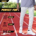 thumbnail image 4 of Ultra Performance 3 Pack Joggers for Men, Mens Athletic Sweatpants with Pockets for Men, 4 of 7