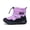 Purple, variant on EQW Kids Snow Boots Boys Girls Waterproof Winter Boots with 3M Thinsulate Insulation Non-Slip Outdoor Warm Boots for Toddler Little Kid Big Kid
