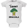 thumbnail image 1 of Halloween Vegetable Broccoli Count Broccula Dracula Soft Baby One Piece, 1 of 1