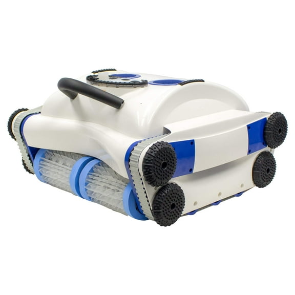 POOL BLASTER CX-1 Cordless Robotic Pool Cleaner for Inground Pools, Rechargeable Automatic Wall Climbing Vacuum with Strong Suction, High Capacity and Smart Daily Weekly Scheduler