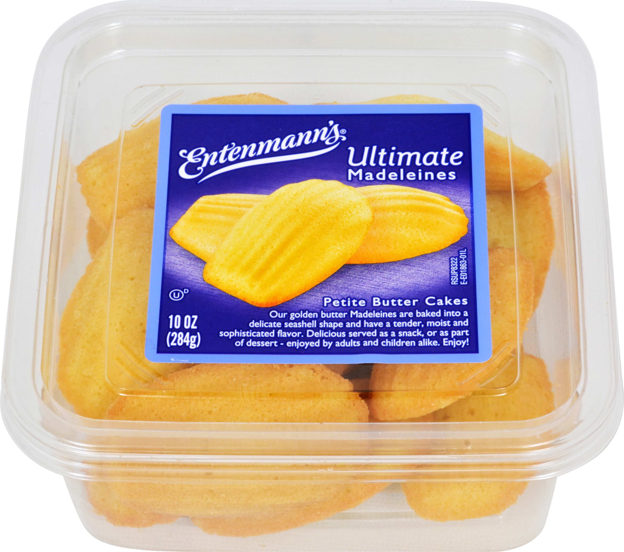 Entenmann's Ultimate Madeleines Petite Butter Cakes, 10 oz