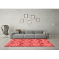 thumbnail image 3 of Ahgly Company Indoor Rectangle Abstract Red Modern Area Rugs, 5' x 8', 3 of 4
