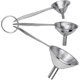 thumbnail image 1 of Set Of 3 Stainless Steel Small Funnel Set For Kitchen Hip Flask Funnel With Long, 1 of 4
