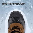 thumbnail image 3 of Jacata Waterproof Leather Soft Toe Boots for Men Slip Resistant Rubber Outsole Safety Mens Work Boots (Size 10), 3 of 6