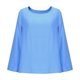 thumbnail image 5 of Sudaderas con capucha para mujer,Blusa informal con cuello en V y solapa para mujer, manga corta, poliéster suave, color liso para uso diario, sopatenor, 5 of 7