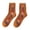 Red, variant on Diufon Women's Knitted Cotton Socks Vintage Floral Pattern Print Crew Socks Casual Soft Home Middle Tube Socks