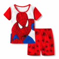 thumbnail image 1 of 2022, ropa informal para bebés, conjuntos de camisetas de Spiderman, pantalones cortos de dibujos animados para niños, traje deportivo, ropa para niños, camisetas SuitTag 95 Gao Jinjia LED, 1 of 2