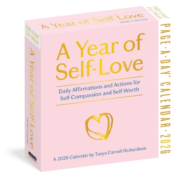 Year of Self-Love Page-A-Day(r) Calendar 2026: Daily Affirmations and Actions for Self-Compassion and Self-Worth, (Paperback)