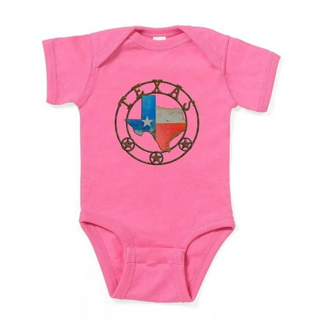 

CafePress - Texas Wrought Iron Barn Art - Cute Infant Bodysuit Baby Romper - Size Newborn - 24 Months