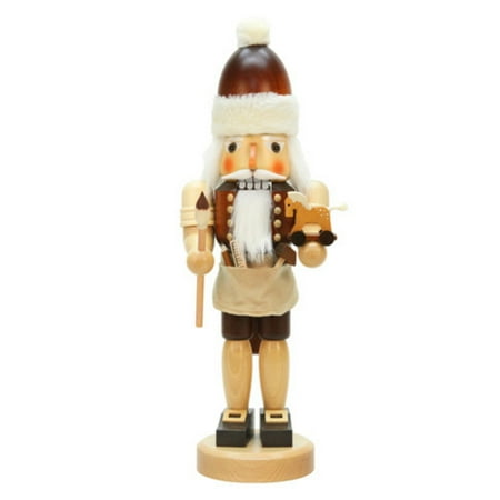 Christian Ulbricht Santa - Christian Ulbricht Gold Prince Santa Painting Tiny Horse Nutcracker