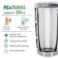 thumbnail image 4 of Taza de viaje Oasisdream, vaso de 600 ml con estampado de perros, 4 of 6