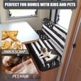 thumbnail image 5 of XYZCANDO American Flag RV Dinette Cushions Comfortable RV Accessories for Inside Furniture Covers Washable Couch Cover 2 Cushion Sofa Slip Covers for Loveseat Black, 5 of 7