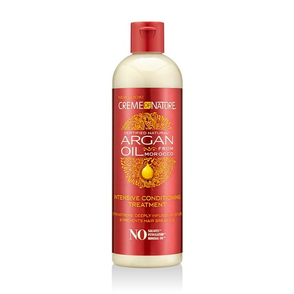 Creme of Nature Argan Oil Conditioner Intensive Treatment, 12 oz, 3 Pack