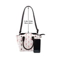 thumbnail image 4 of Lsque Hello Rabbit Pattern Leather Rivet Shoulder Bag – Elegant Genuine Leather & Microfiber PU Crossbody with Detachable Adjustable Strap, 4 of 5