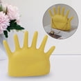 thumbnail image 4 of Soporte para exhibición de joyas, estatuilla, manualidades, decoración para hogar, escultura, torre de almacenamiento de mano, para pendientes, Amarillo, 4 of 8