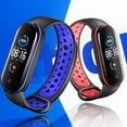 thumbnail image 3 of Correas de reloj deportivo para Xiaomi Mi Band, pulsera inteligente de silicona con NFC, para modelos 3, 4 y 5, 7 y 6, 3 of 4