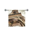 thumbnail image 2 of MKHERT Paris Eiffel Tower Bath Towel Shower Towel Wash Cloth Face Towels 16x28 inches, 2 of 3