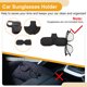 thumbnail image 5 of Clip para gafas de sol de coche Unique Bargains, soporte universal para parasol, cuero PU, 1 Pc, 5 of 7