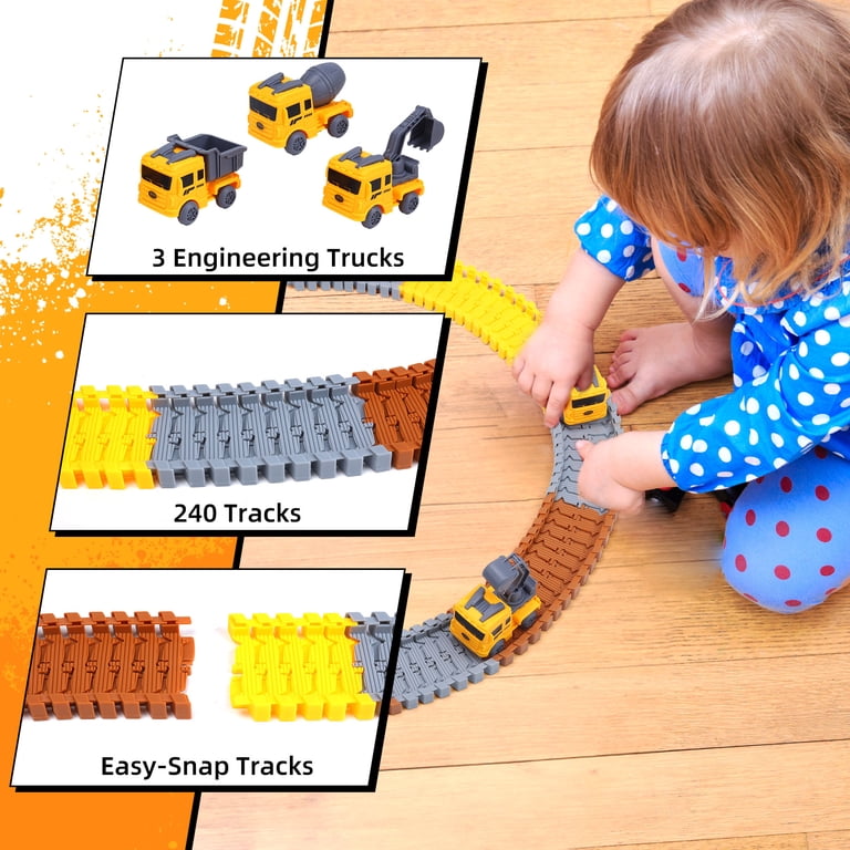 WeFone Construction Race Track Toy 281-Piece Set photo 5
