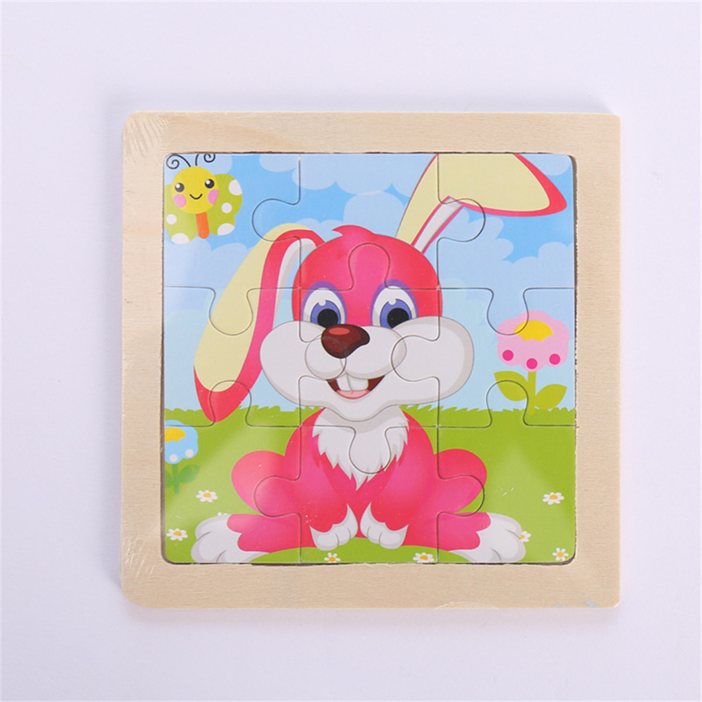 Children's Jigsaw Toys Wooden Jigsaw Puzzles for Kids Ages 25 Toddler