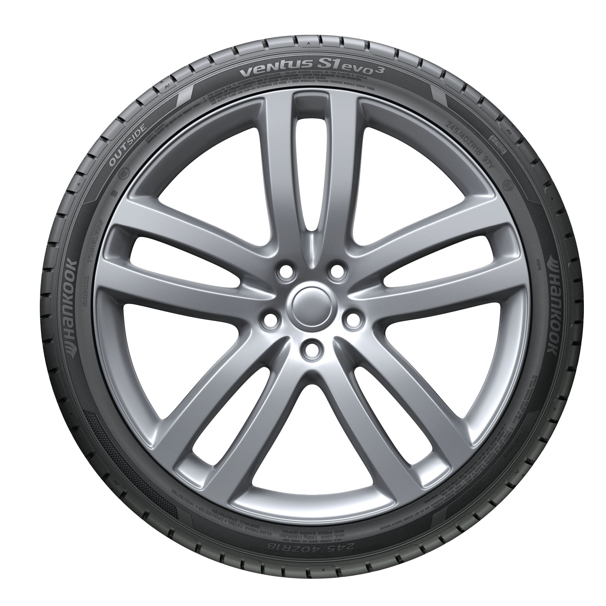 Hankook Ventus S1 evo3 (K127) 255/40R19 100Y XL Performance Tire