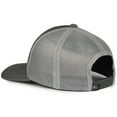 thumbnail image 6 of Outdoor Cap PDT20M Slight Pre-Curved Visor-Black/Light Grey/Charcoal, 6 of 8