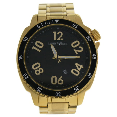 LV1055 Gold Stainless Steel Bracelet Watch