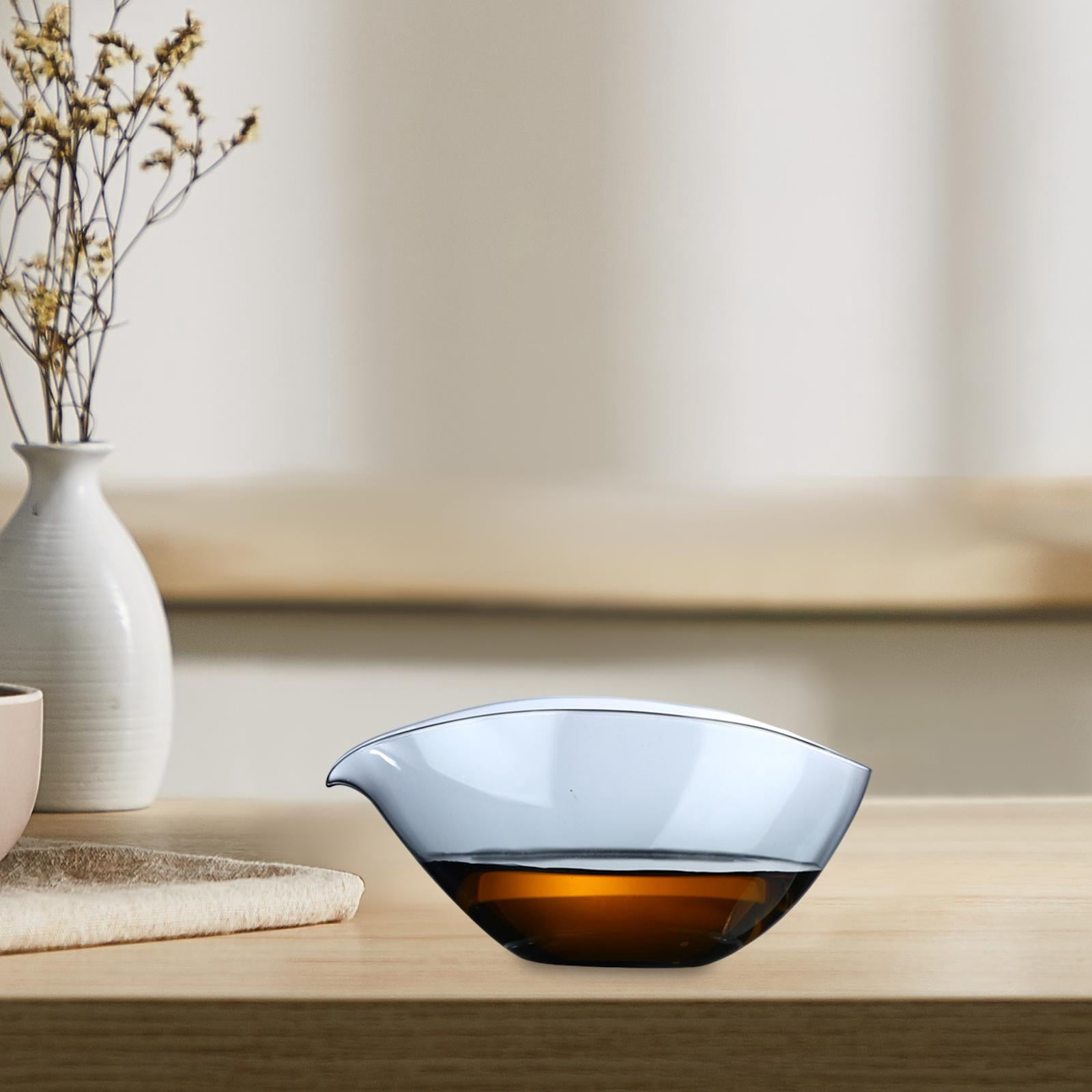 TISHITA Fair Cup Drinkware Elegant Chinese Traditional Tea Ceremony Fairness Cup Milk Pitcher for Living Room Household Home Teahouse