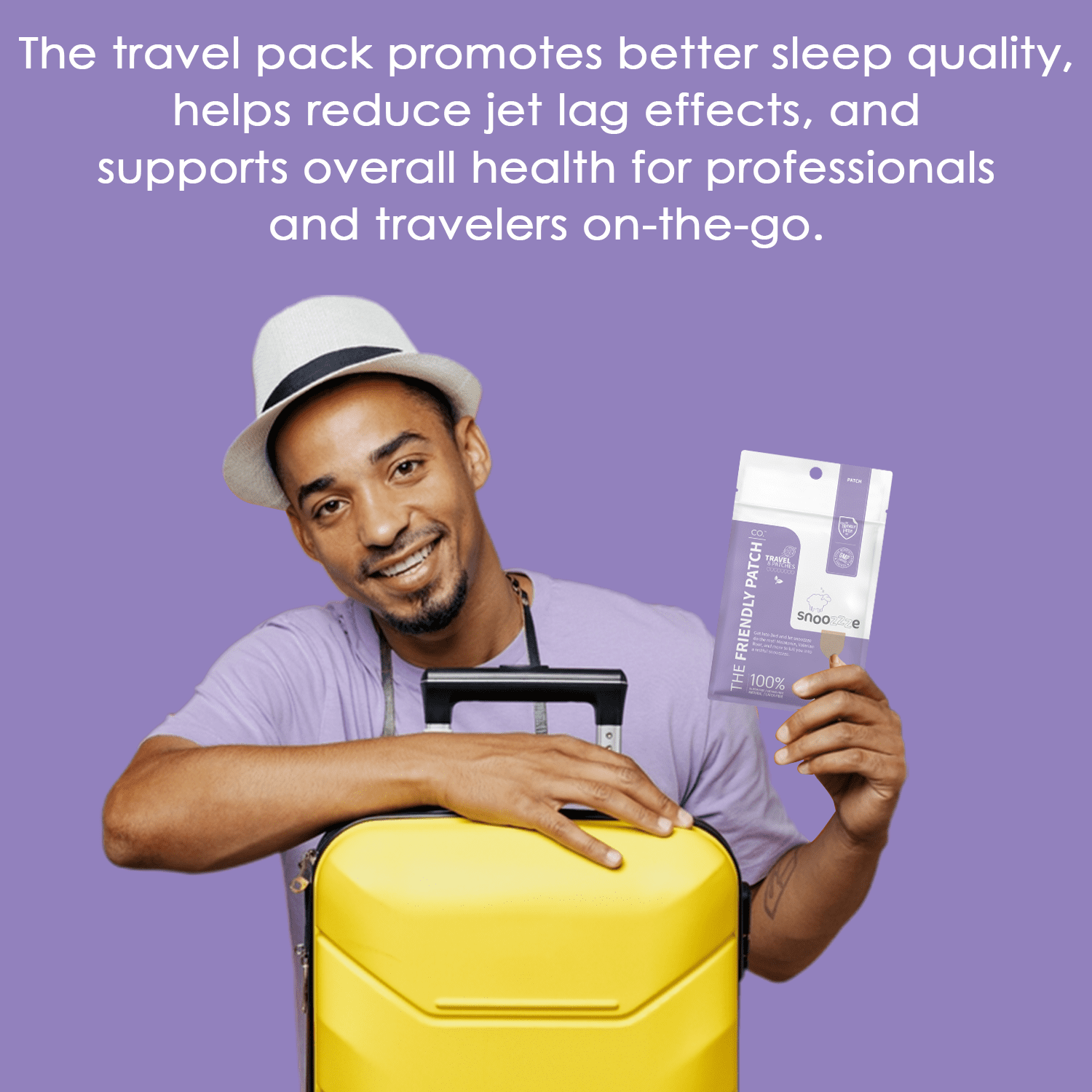 (2 pack) The Friendly Patch Snoozzze 8 Count, Sleep Patch Sleep Aid will Enable a Good Night Sleep