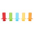 thumbnail image 4 of 5Pcs Clay Squeezer, Clay Extruder Extruder Tool Plastic Pottery Tools Geometric Shape  Play Dough Tool  For Children Playing Dough For Schools, 4 of 8