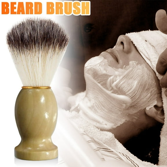 Wood Handle Men Shaving Brush with Bear Hair for Tool