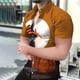 thumbnail image 4 of Tops Para Hombre Casual Cuello en V Manga Corta Festival Estampado Estampado Blusa Camisa Estampada Odeerbi ODB181658, 4 of 7