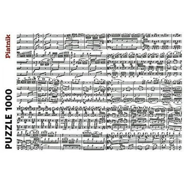 Piatnik Musical Notes 1000 piece puzzle