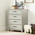 thumbnail image 2 of South Shore Ulysses 4-Drawer Chest Winter Oak, 2 of 9