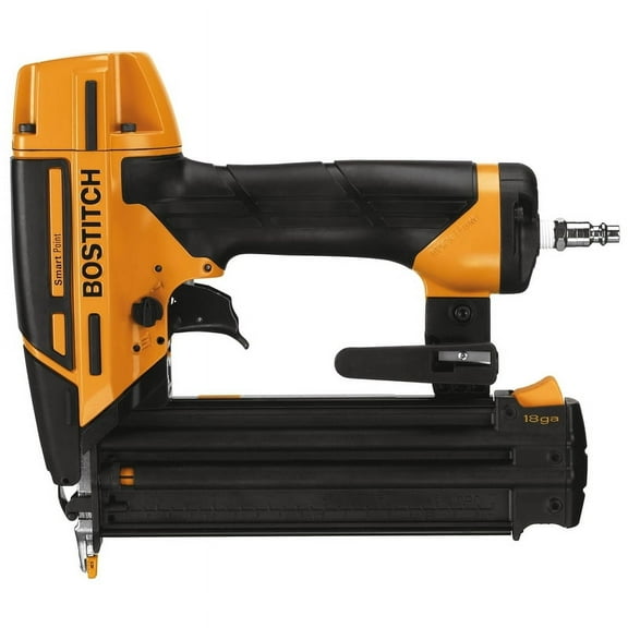 Bostitch Smart Point Pneumatic 18 Ga. Brad Nailer Kit