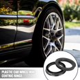 thumbnail image 2 of czcpp-4pcs Plastic 72.6mm to 54.1mm Car Hub Centric Rings Wheel Bore Center Spacer Black, 2 of 4