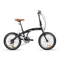 thumbnail image 1 of Bicicleta TURBO R20 Origami Negro, 1 of 4