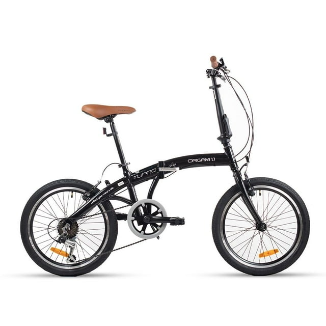 Bicicleta TURBO R20 Origami Negro