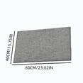 thumbnail image 4 of AuroraX Bathroom Rug Non Slip Backing Large Washable Gray Quick Dry Absorbent Bath Rugs for Bathroom Floor Ideal for Bathroom,Kitchen and Entryway, 4 of 7