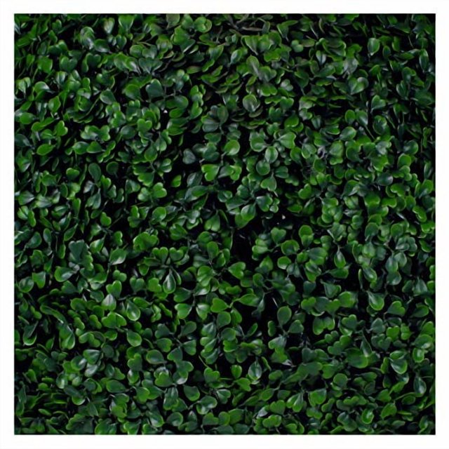 3rd Street Inn Greenery Panel - Artificial Hedge Wall - Fake Plant Wall Backdrop - Privacy Screen - Interlocking Panels - Indoor Outdoor Décor (2, Boxwood)