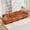 Orange, variant on FFZ 4-Seater Chenille Cloud Sofa with Pom-Pom Trim and 4 Pillows, Beige